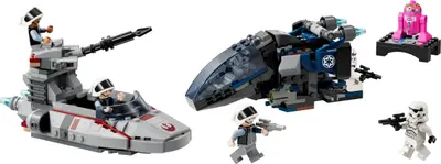 LEGO Star Wars 40755 Imperial Dropship vs. Rebel Scout Speeder set