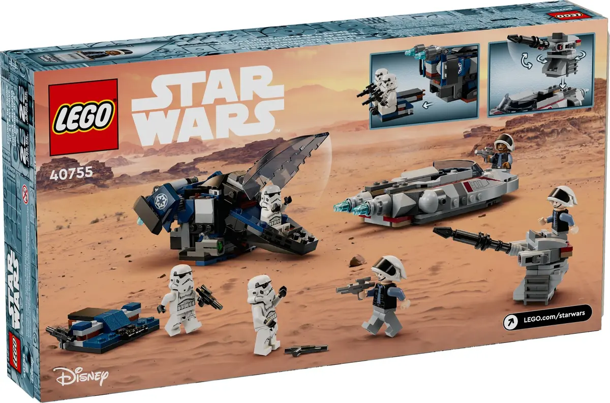 LEGO Star Wars 40755 Imperial Dropship vs. Rebel Scout Speeder set, image 3