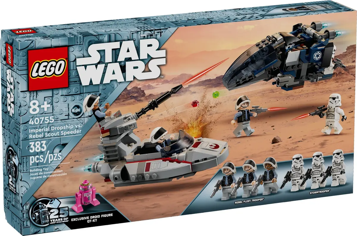 LEGO Star Wars 40755 Imperial Dropship vs. Rebel Scout Speeder set, image 2