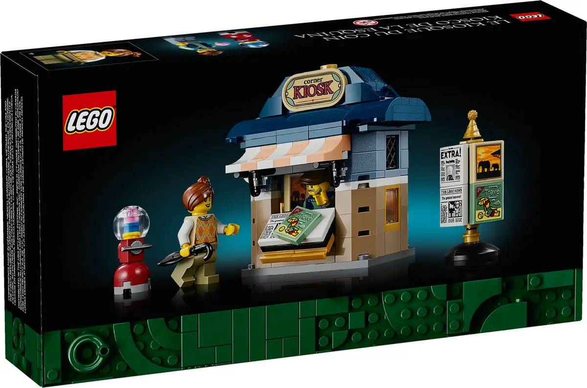 LEGO Icons 40757 Corner Kiosk set, image 3