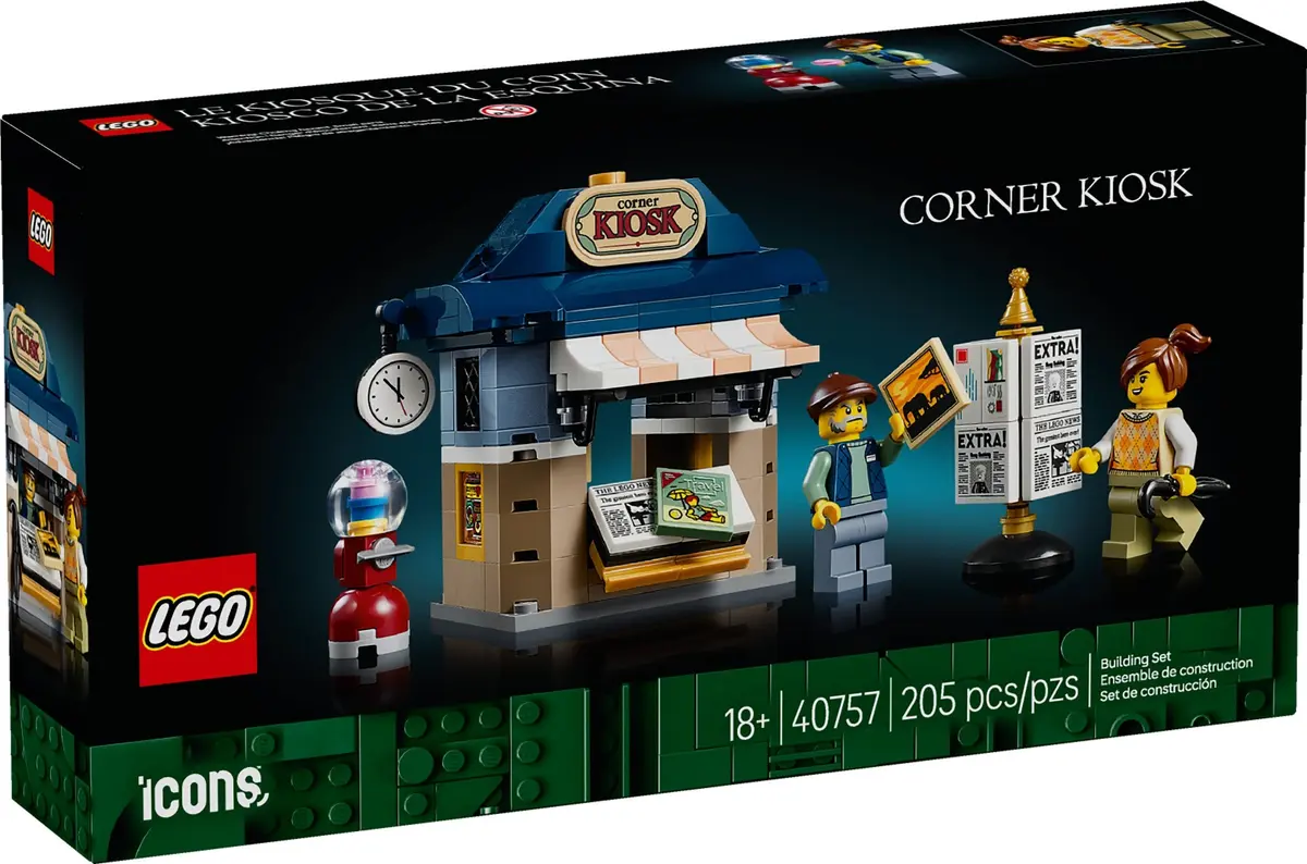 LEGO Icons 40757 Corner Kiosk set, image 2