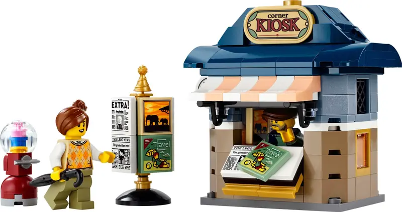 LEGO Icons 40757 Corner Kiosk set