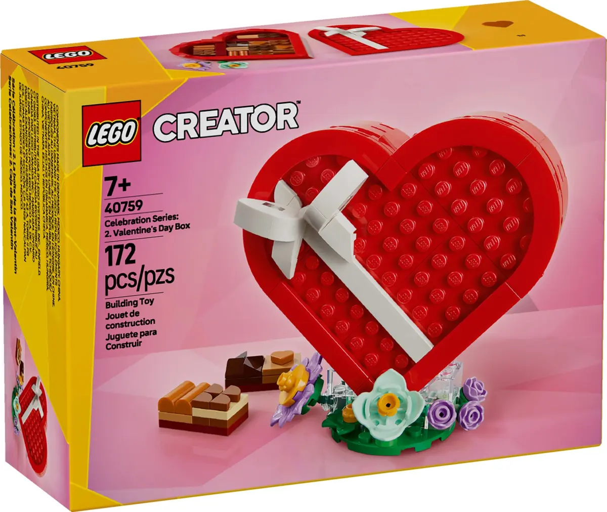 LEGO Creator 40759 Celebration Series: Valentine's Day Box set, image 3