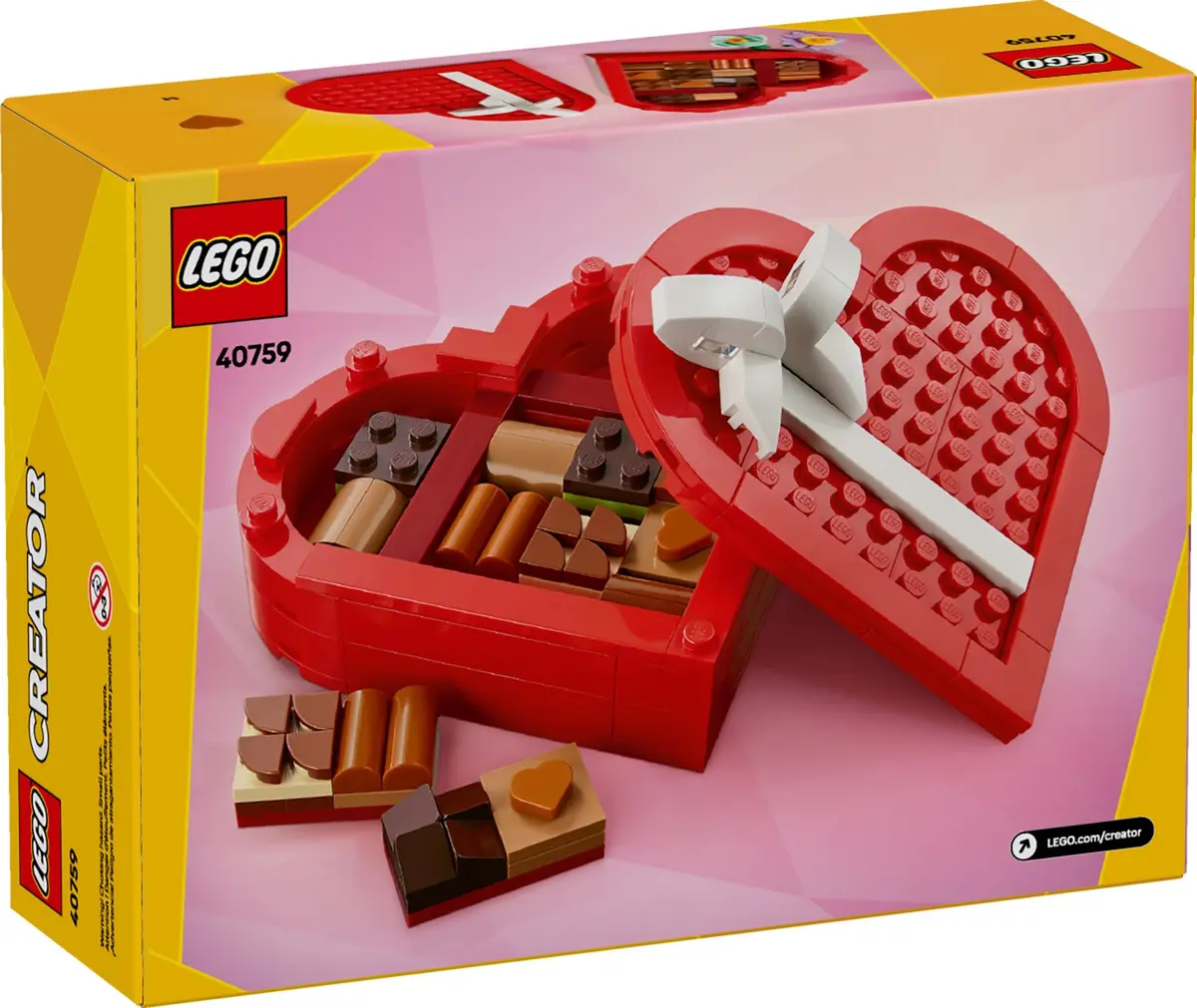 LEGO Creator 40759 Celebration Series: Valentine's Day Box set, image 4