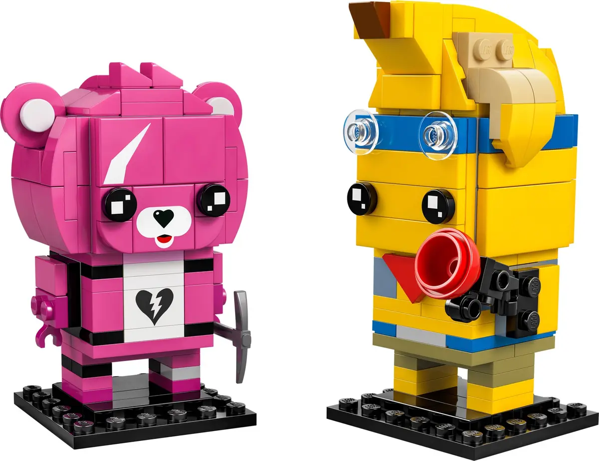 LEGO BrickHeadz 40760 Adventure Peely & Cuddle Team Leader set