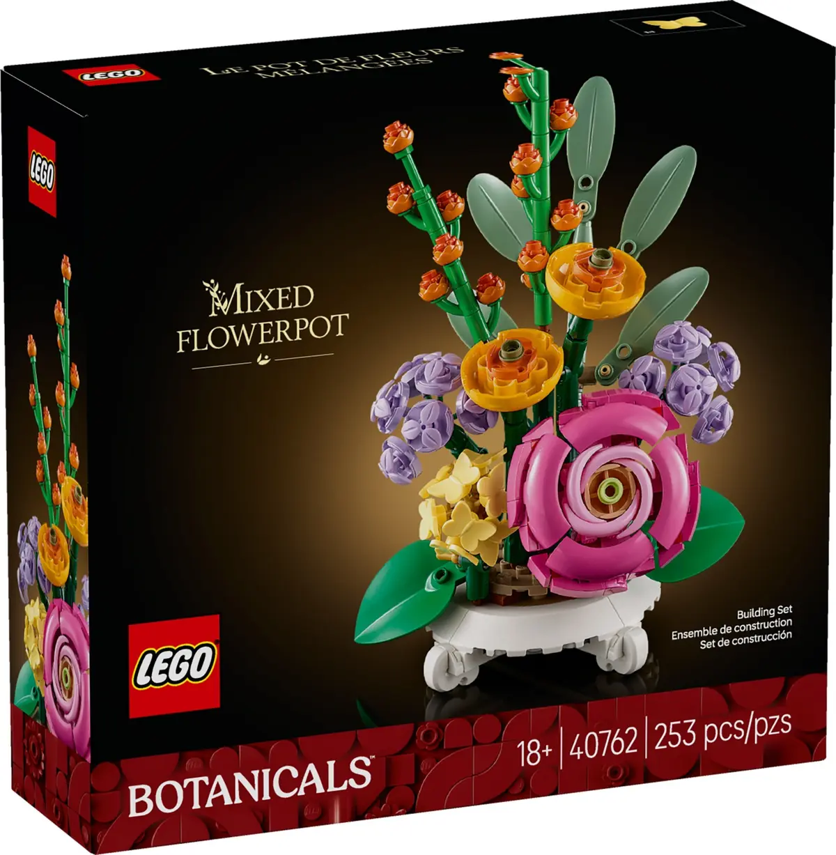 LEGO Botanicals 40762 Mixed Flowerpot set, image 2