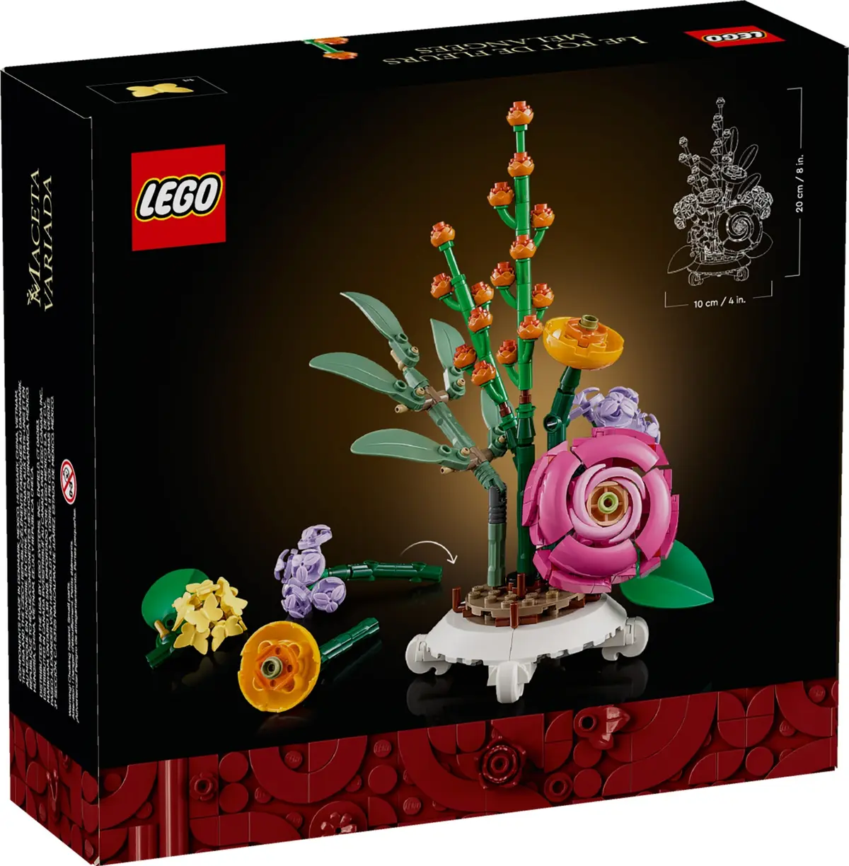 LEGO Botanicals 40762 Mixed Flowerpot set, image 3