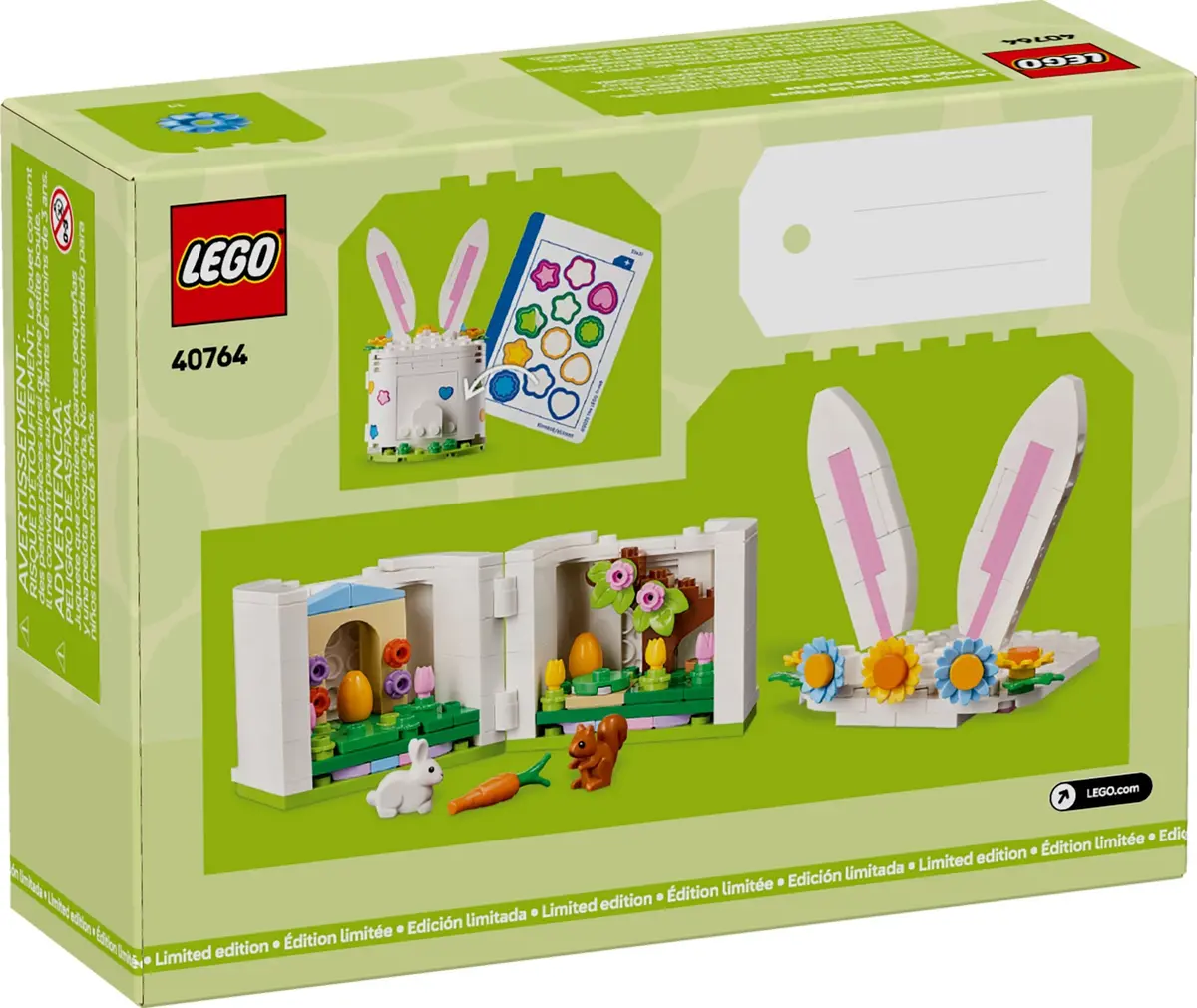 LEGO Seasonal 40764 Easter Bunny Surprise set, image 3