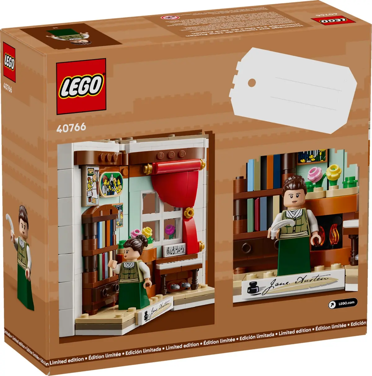 LEGO Promotional 40766 Tribute to Jane Austen's Books set, image 3