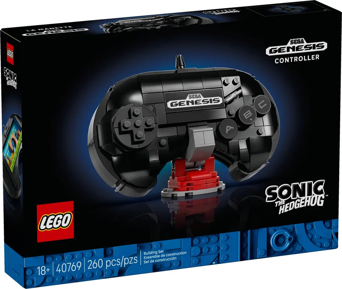 LEGO Sonic the Hedgehog 40769 SEGA Genesis Controller set, image 2