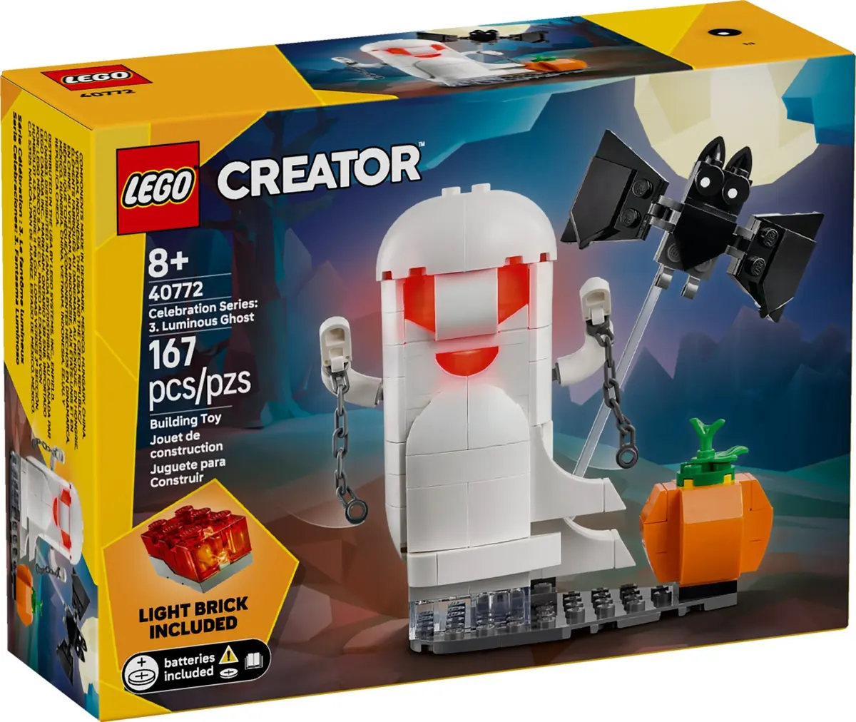 LEGO Creator 40772 Celebration Series: Luminous Ghost set, image 2