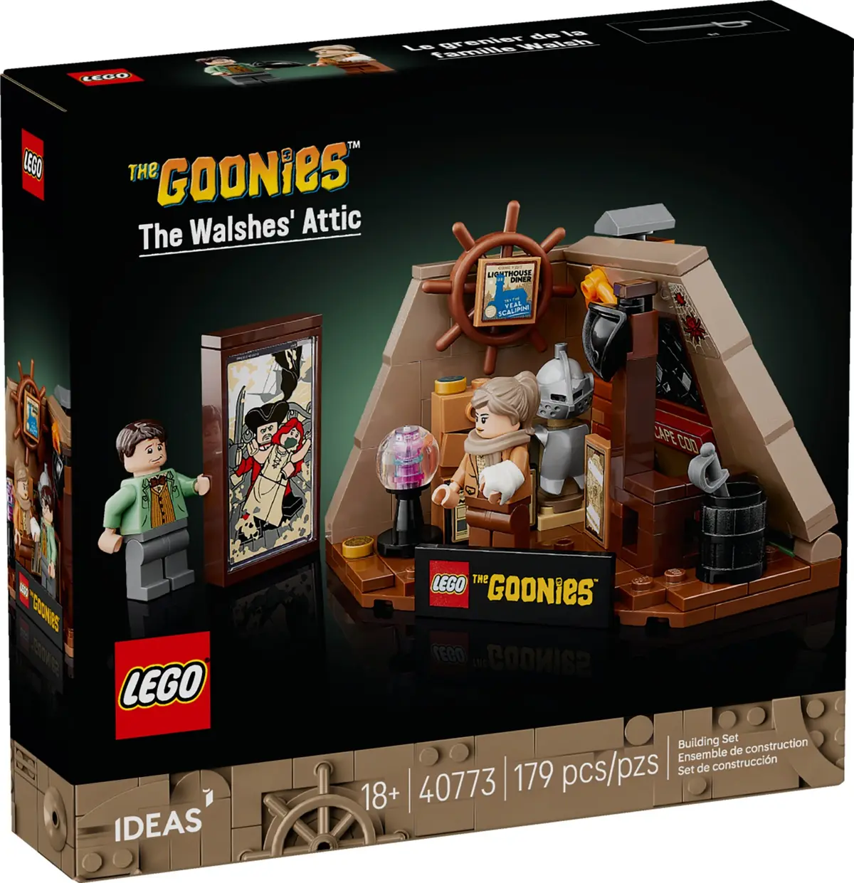 LEGO Ideas 40773 The Goonies: The Walshes' Attic set, image 3