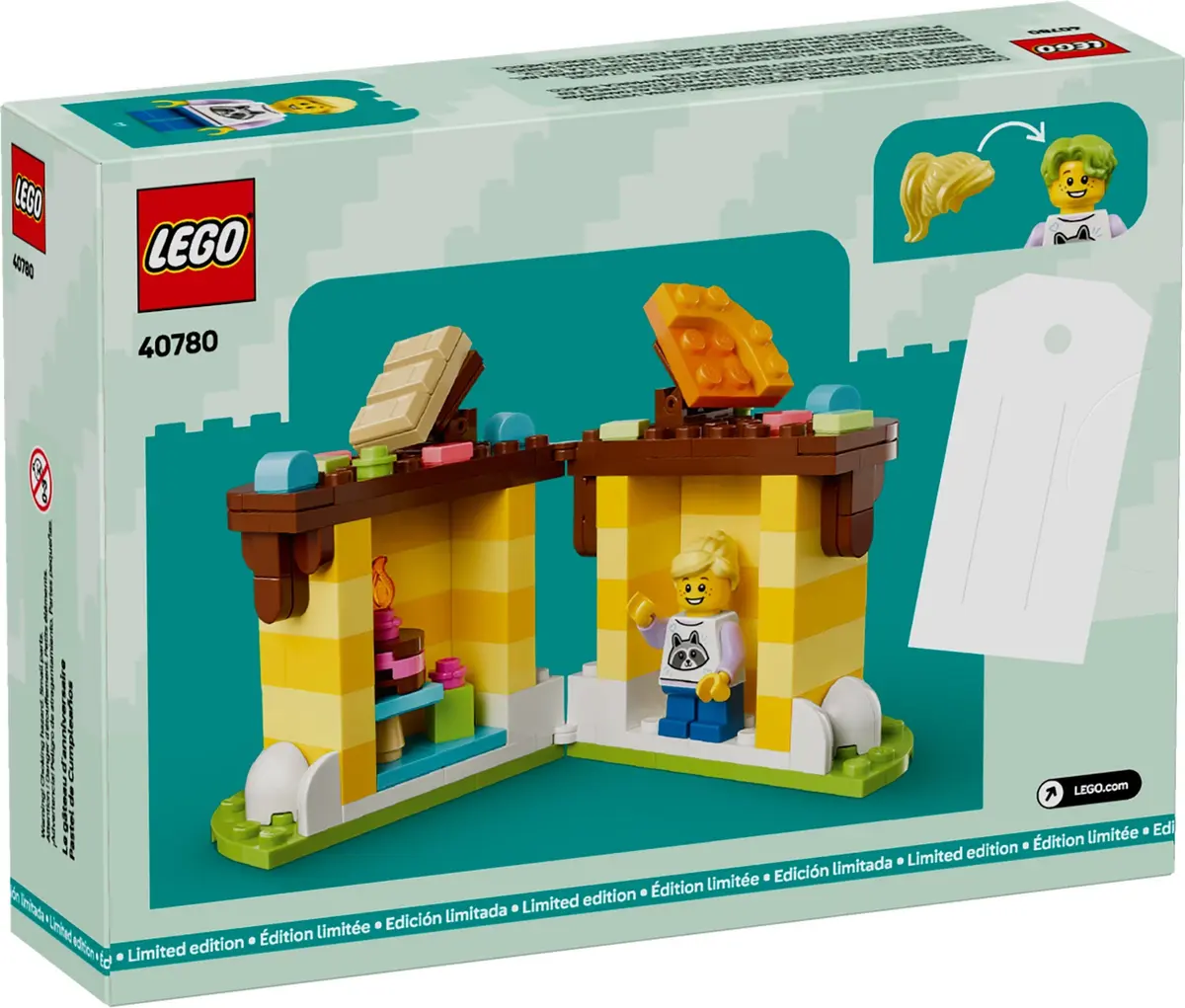 LEGO Seasonal 40780 Birthday Cake set, image 2