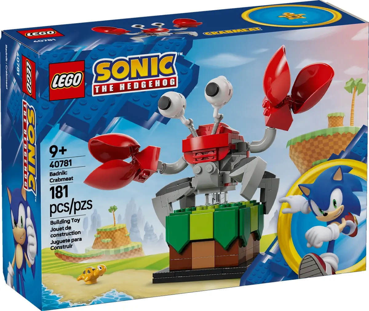 LEGO Sonic the Hedgehog 40781 Badnik: Crabmeat set, image 2