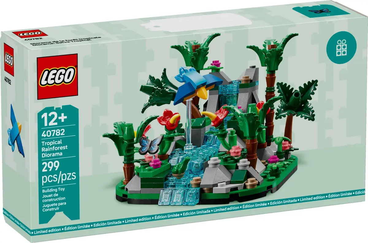 LEGO Promotional 40782 Tropical Rainforest Diorama set, image 2