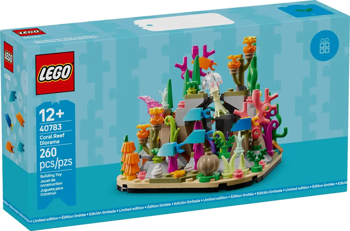 LEGO Promotional 40783 Coral Reef Diorama set, image 3