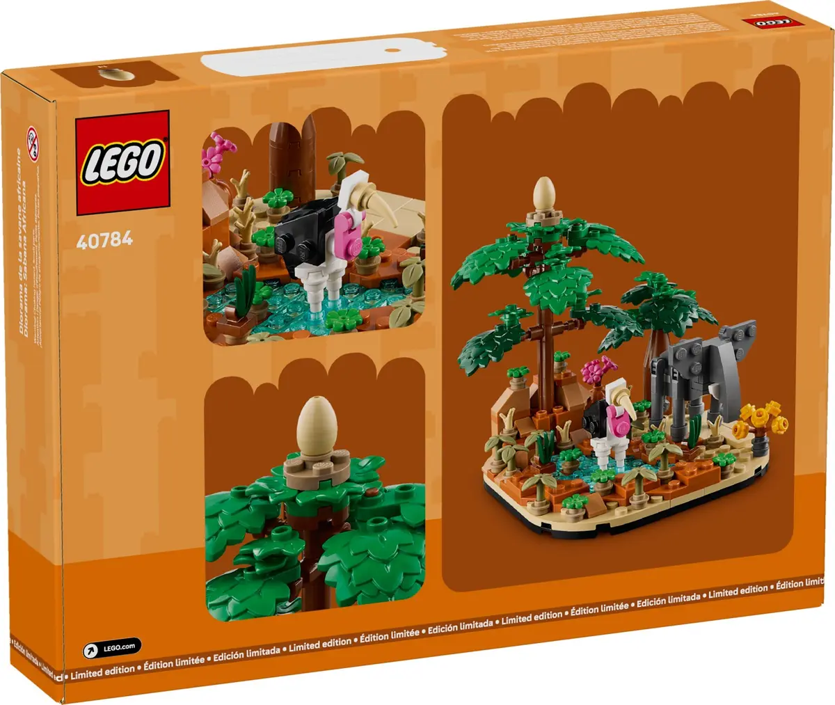 LEGO Promotional 40784 African Savanna Diorama set, image 3