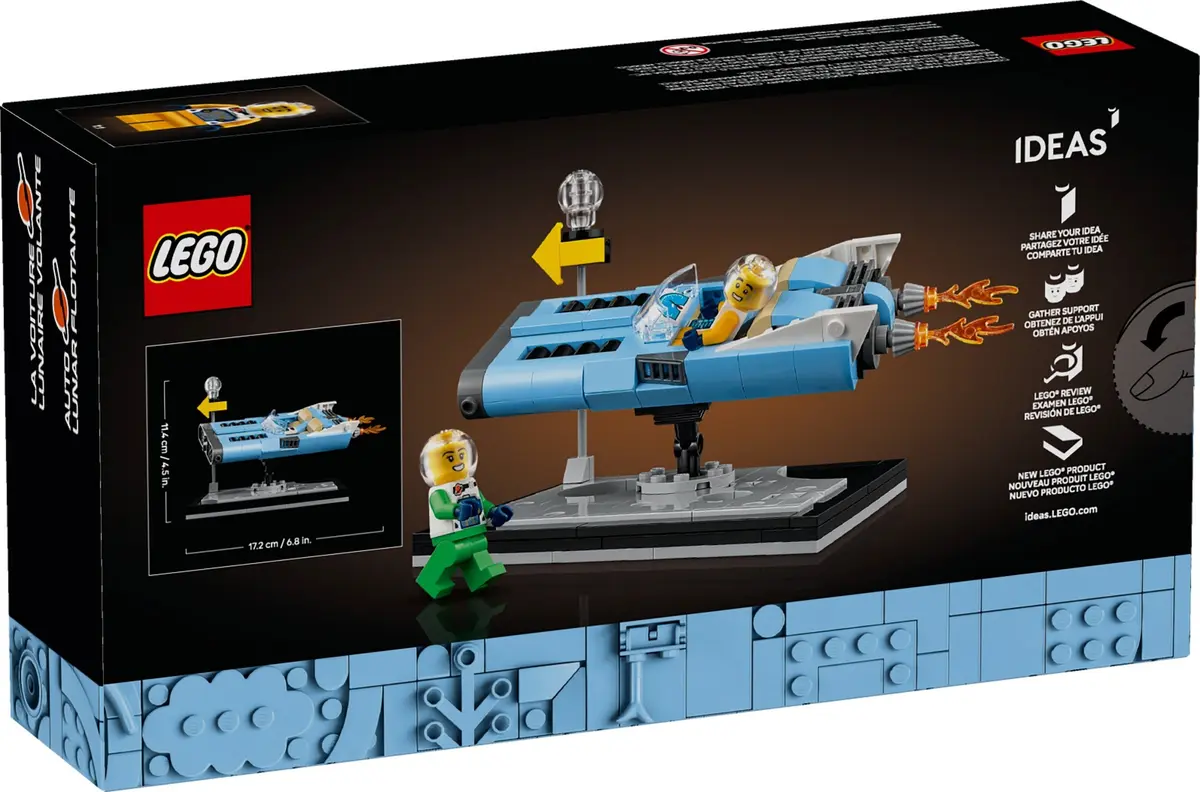 LEGO Ideas 40789 Flying Moon Car set, image 3
