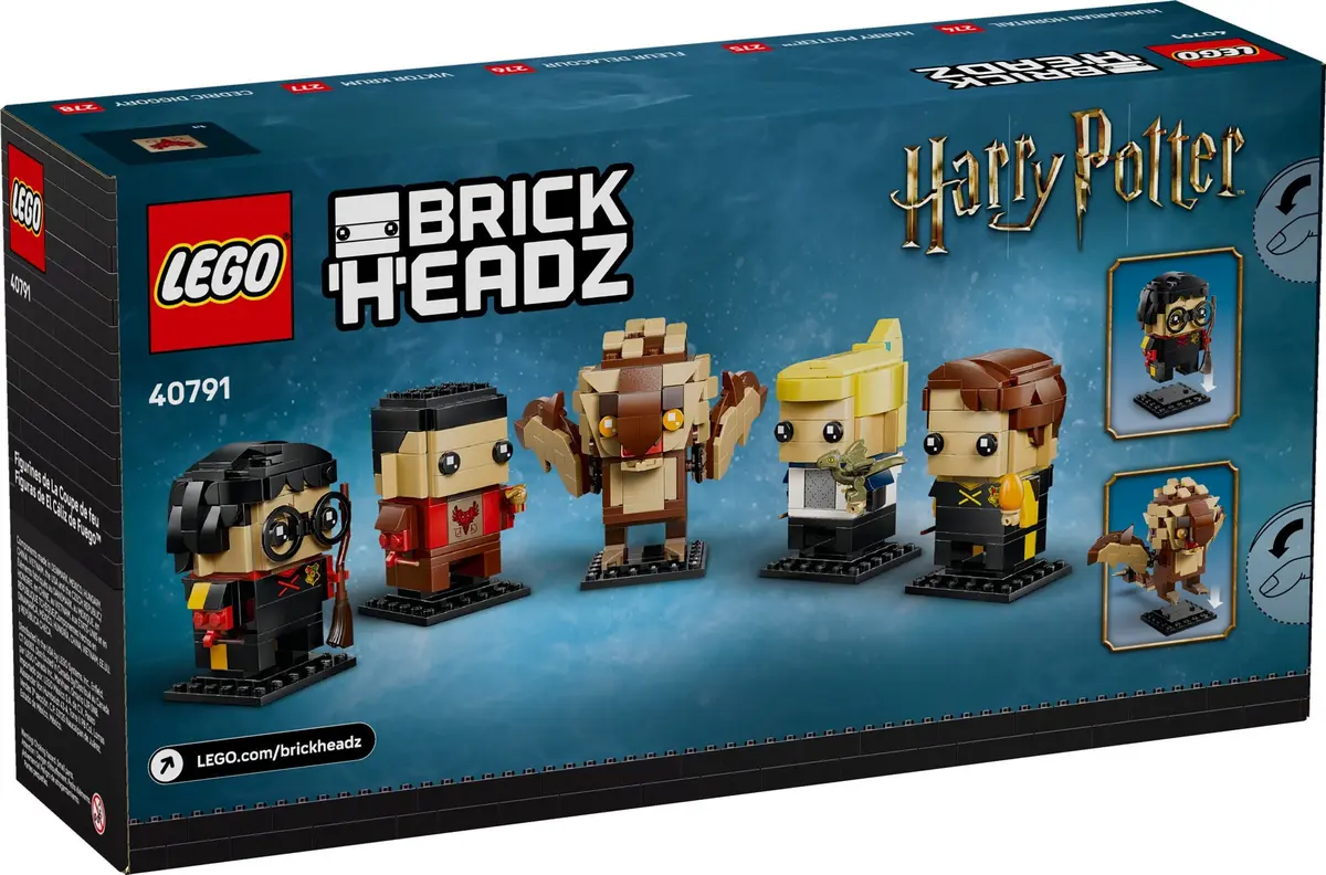 LEGO BrickHeadz 40791 The Goblet of Fire Figures set, image 2