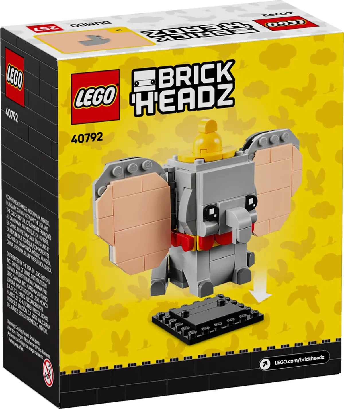 LEGO BrickHeadz 40792 Dumbo set, image 2