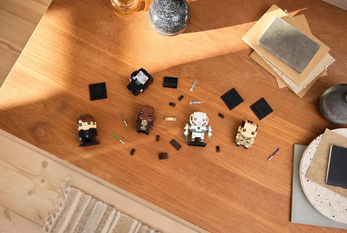 LEGO BrickHeadz 40796 Revenge of the Sith Heroes & Villains set, image 4