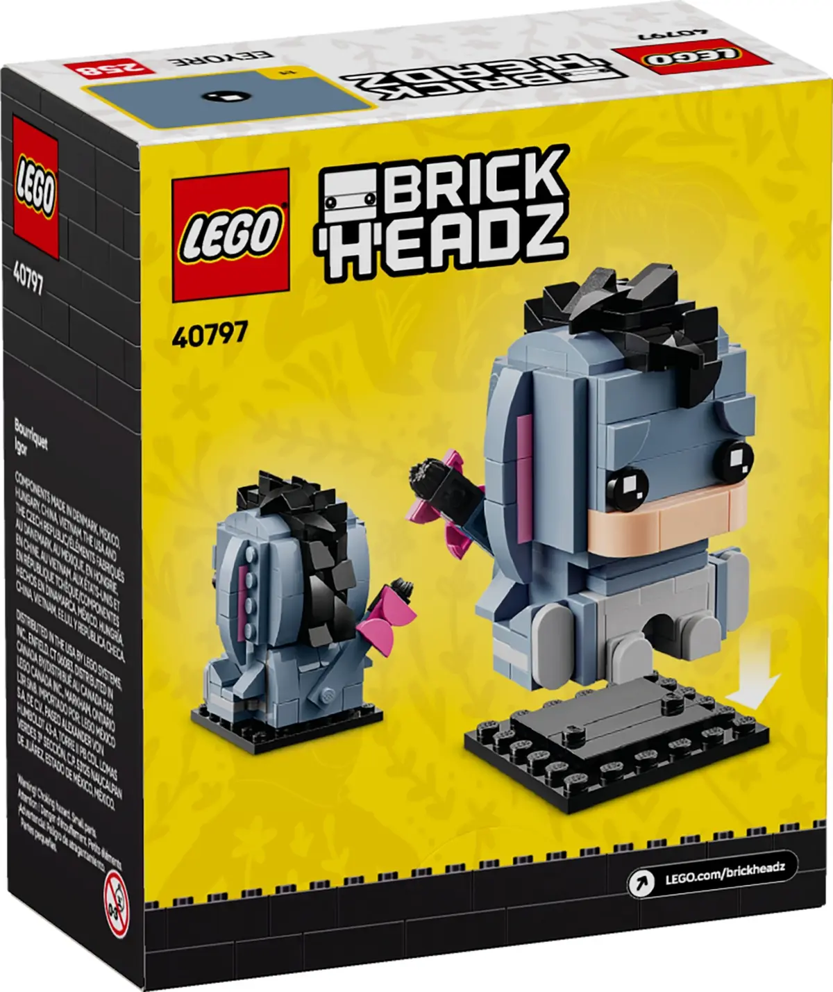 LEGO BrickHeadz 40797 Eeyore set, image 2