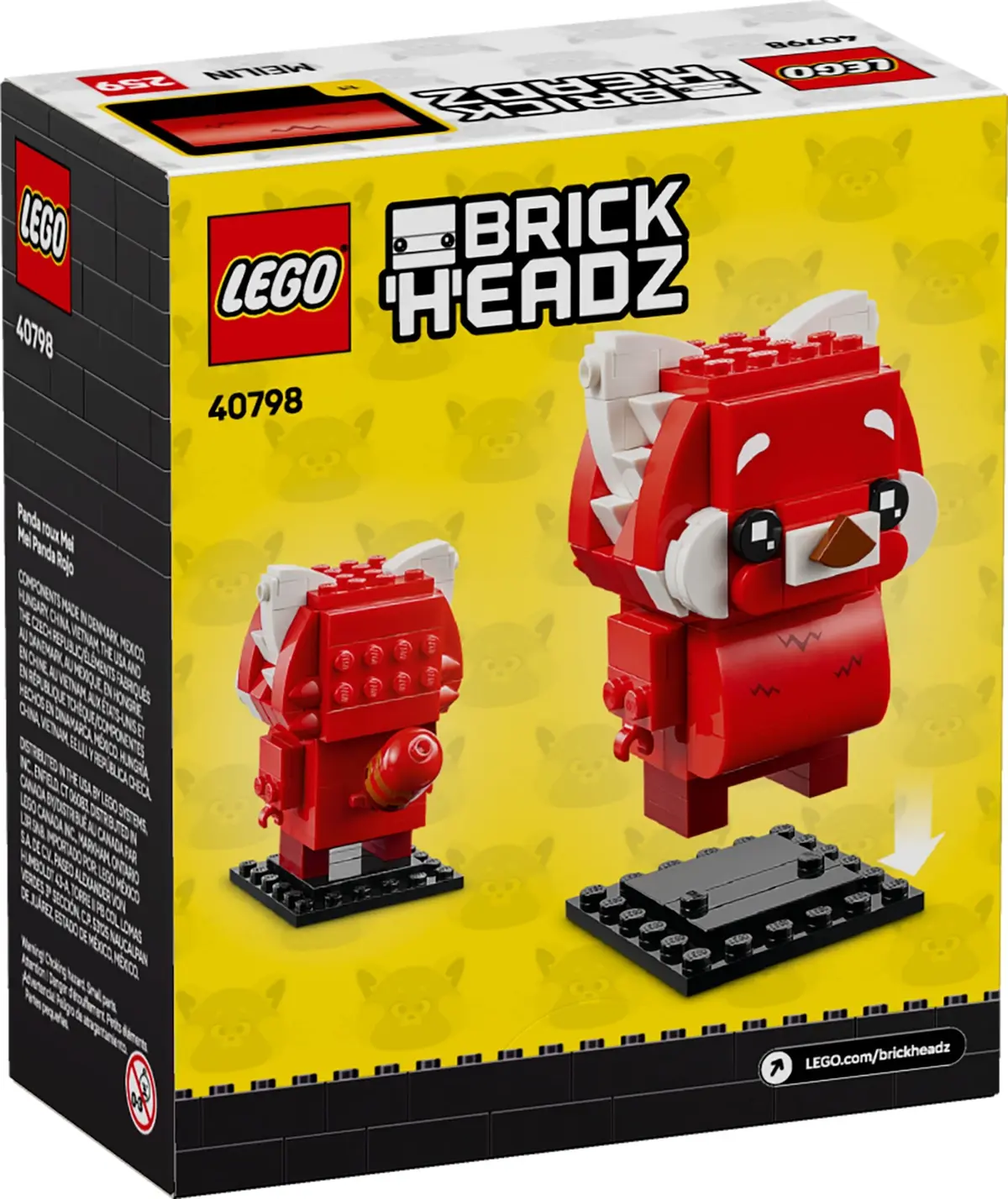 LEGO BrickHeadz 40798 Red Panda Mei set, image 2