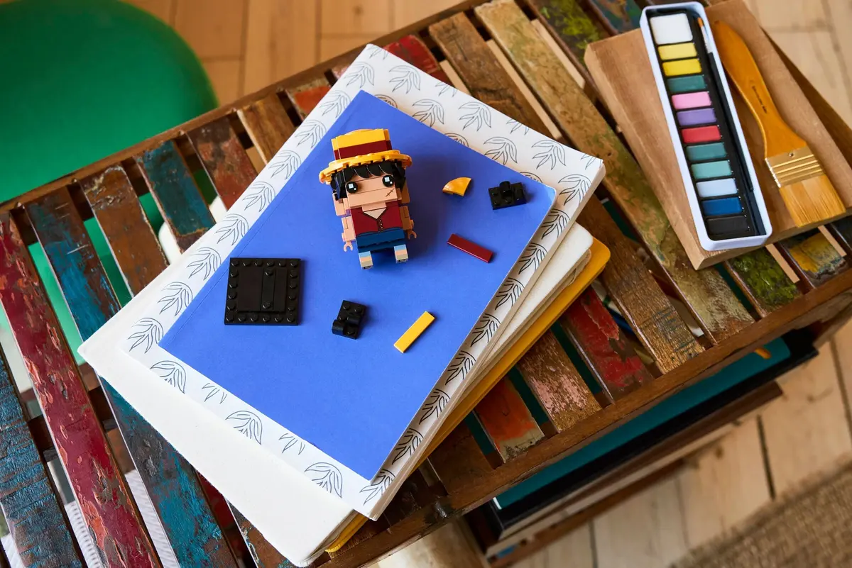 LEGO BrickHeadz 40799 Monkey D. Luffy Figure set, image 4