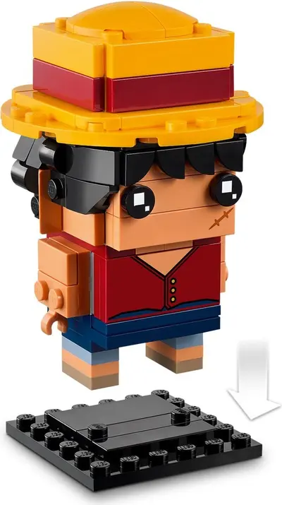 LEGO BrickHeadz 40799 Monkey D. Luffy Figure set, image 8
