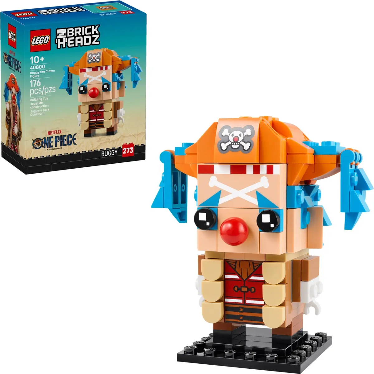 LEGO BrickHeadz 40800 Buggy the Clown Figure set, image 3