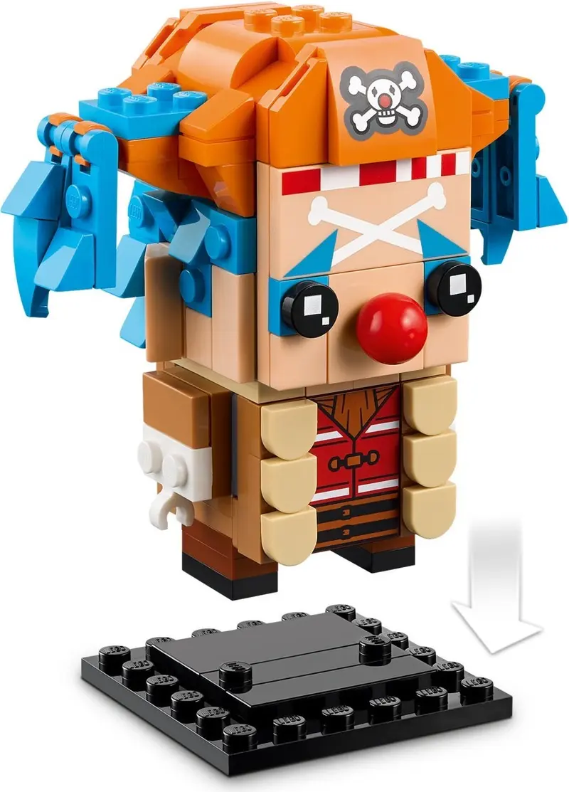 LEGO BrickHeadz 40800 Buggy the Clown Figure set, image 7