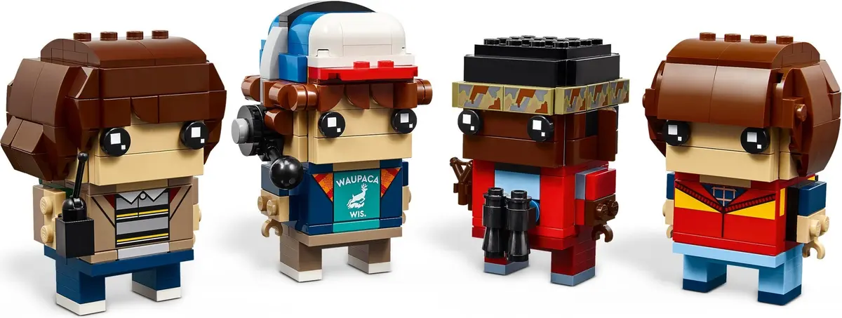 LEGO BrickHeadz 40801 Mike, Dustin, Lucas and Will Figures set, image 7