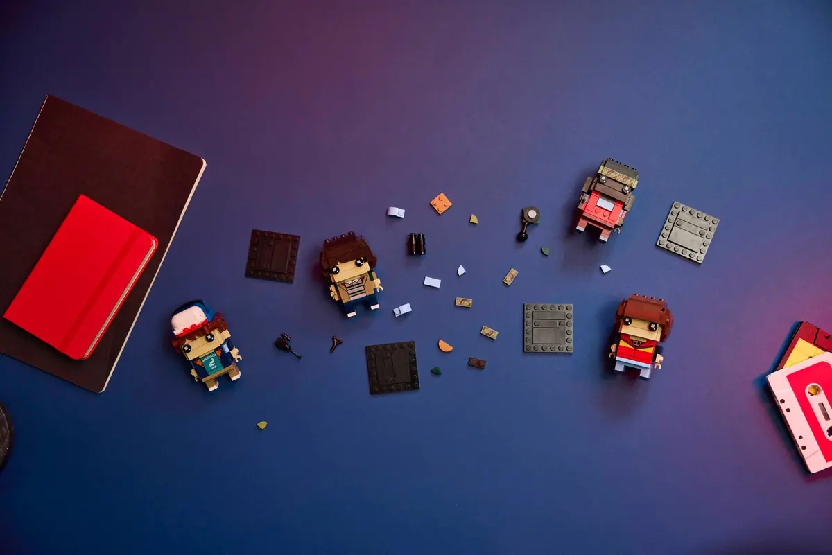 LEGO BrickHeadz 40801 Mike, Dustin, Lucas and Will Figures set, image 4