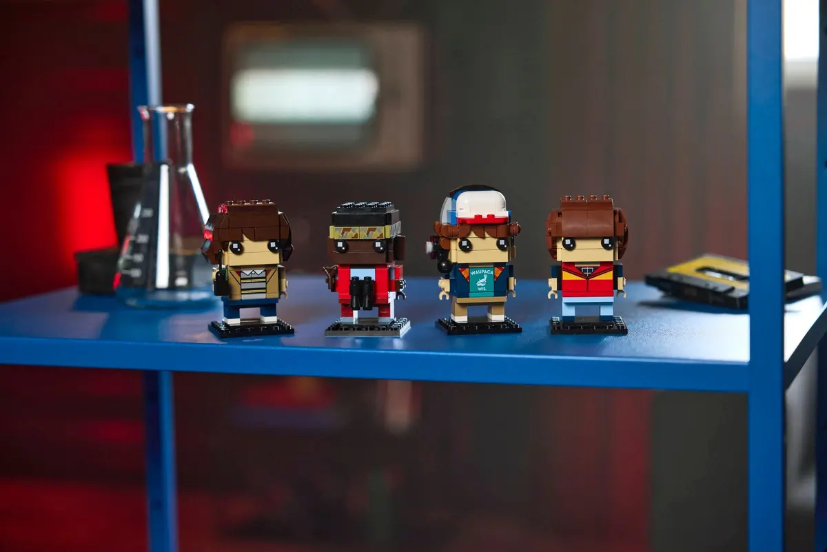 LEGO BrickHeadz 40801 Mike, Dustin, Lucas and Will Figures set, image 6