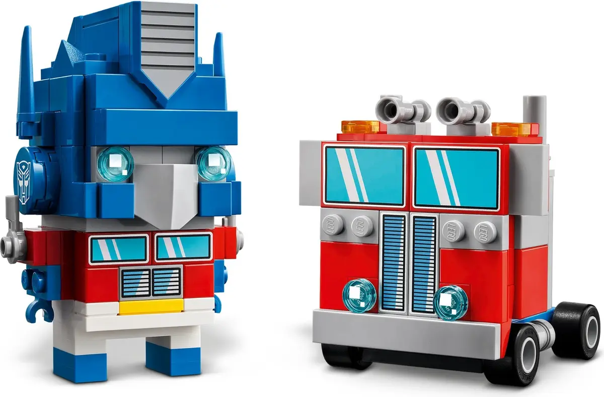 LEGO BrickHeadz 40803 Optimus Prime Robot & Vehicle set, image 6