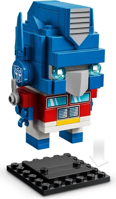 LEGO BrickHeadz 40803 Optimus Prime Robot & Vehicle set, image 8