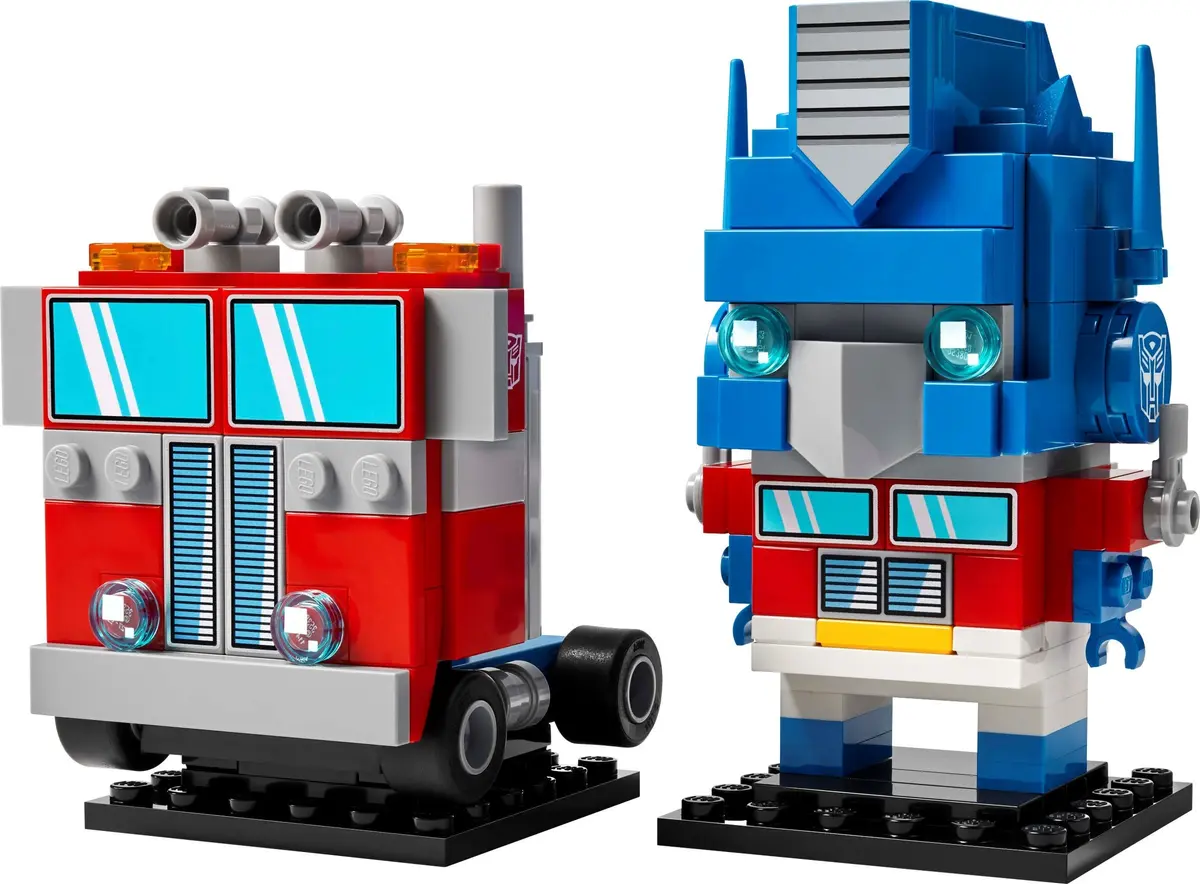 LEGO BrickHeadz 40803 Optimus Prime Robot & Vehicle set