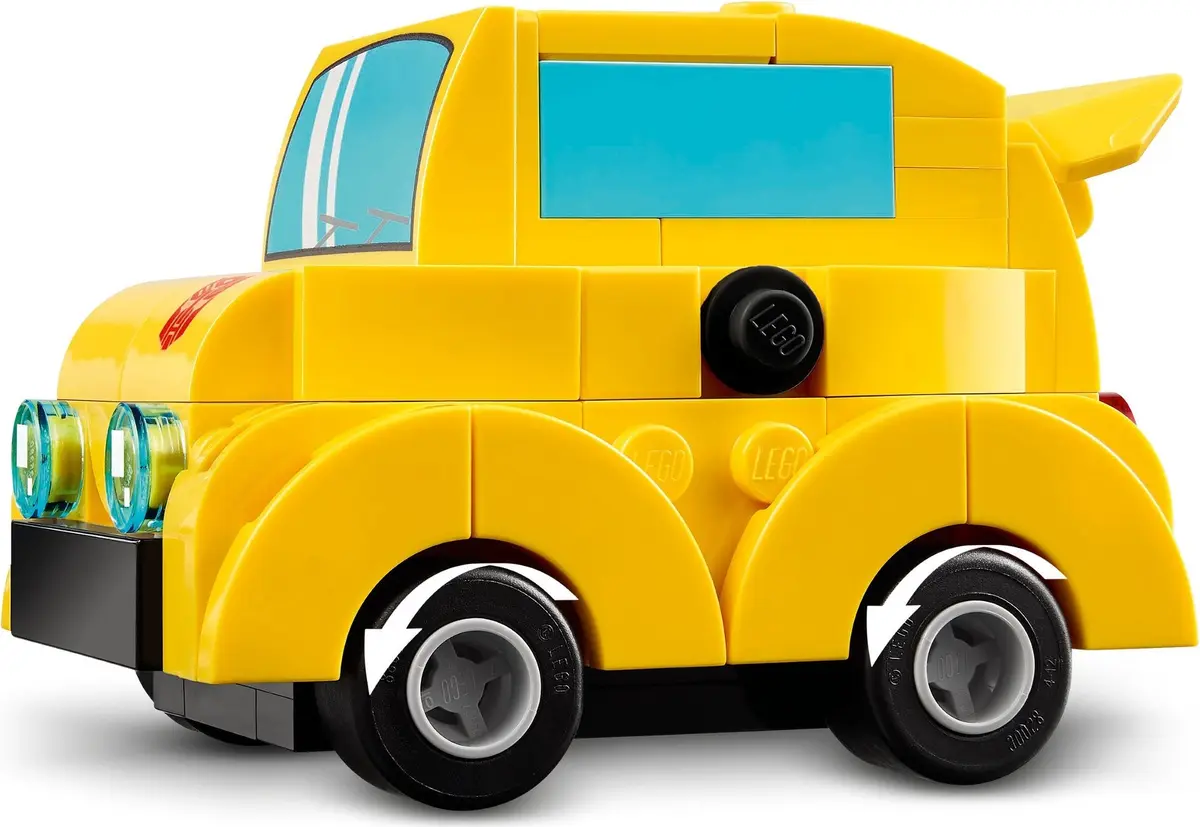 LEGO BrickHeadz 40804 Bumblebee Robot & Vehicle set, image 7