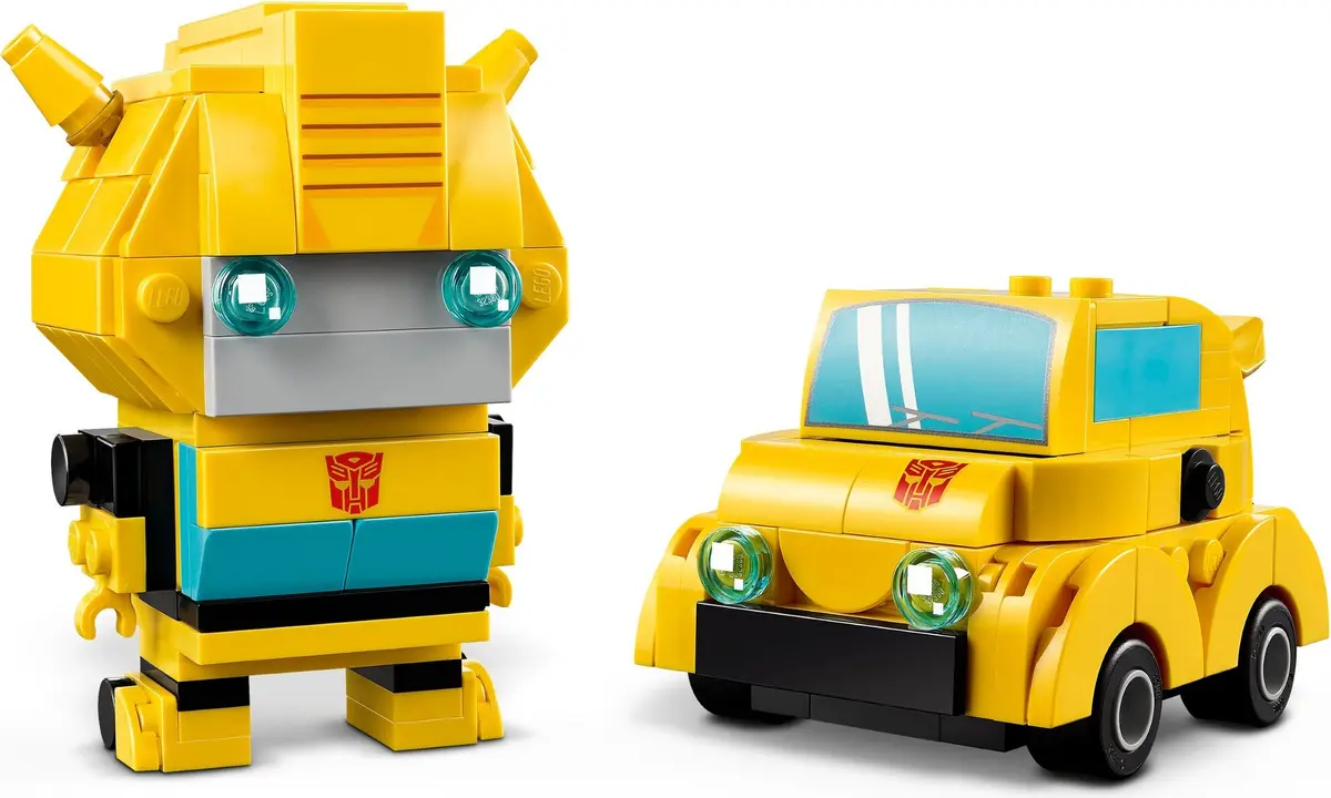 LEGO BrickHeadz 40804 Bumblebee Robot & Vehicle set, image 6