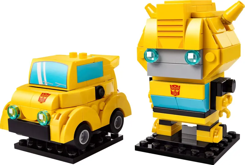 LEGO BrickHeadz 40804 Bumblebee Robot & Vehicle set