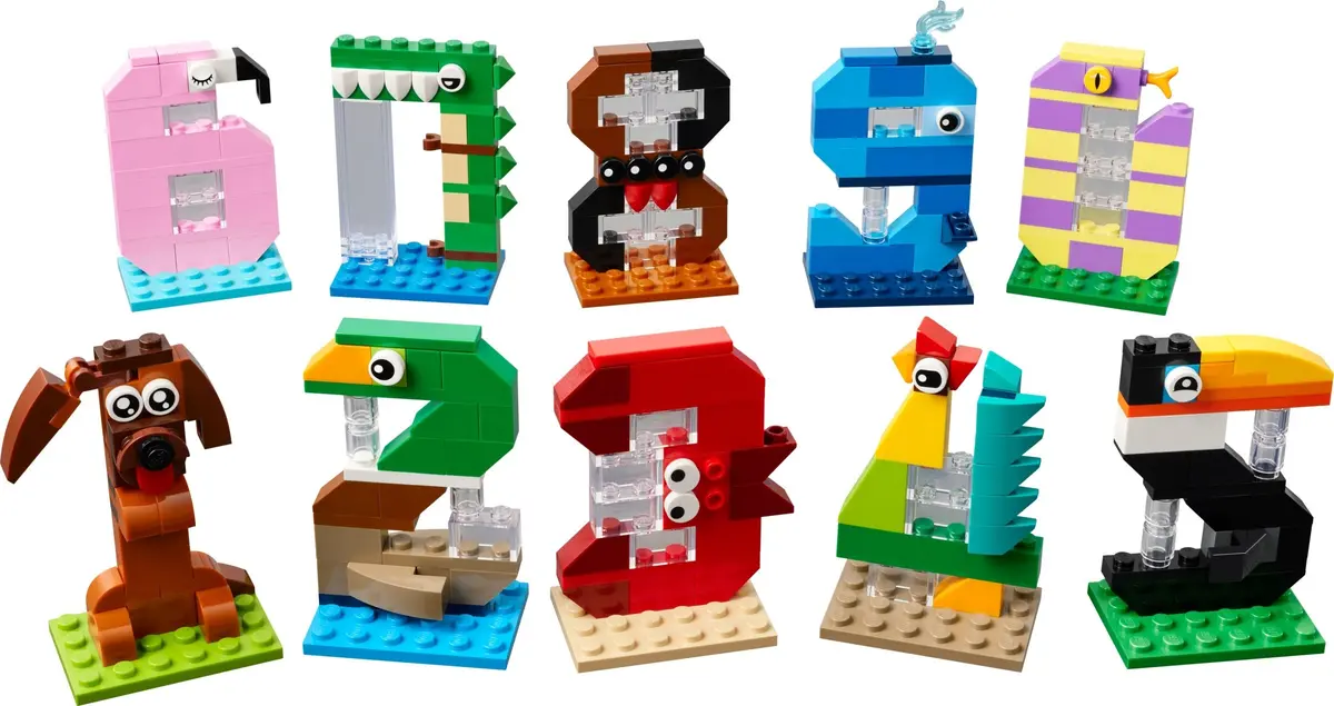 LEGO Seasonal 40807 Birthday Numbers set
