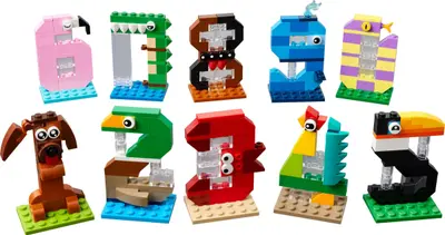 LEGO Seasonal 40807 Birthday Numbers set