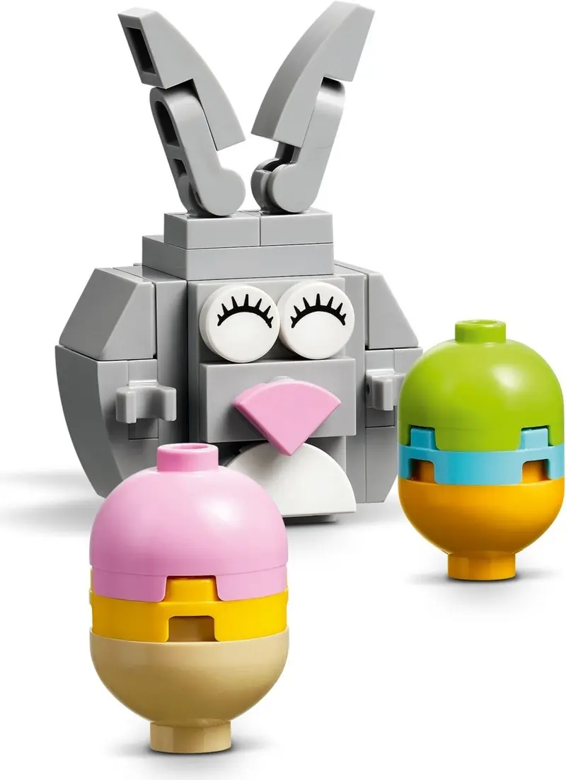 LEGO Seasonal 40808 Easter Bunny and Chick Egg Hunt set, image 7