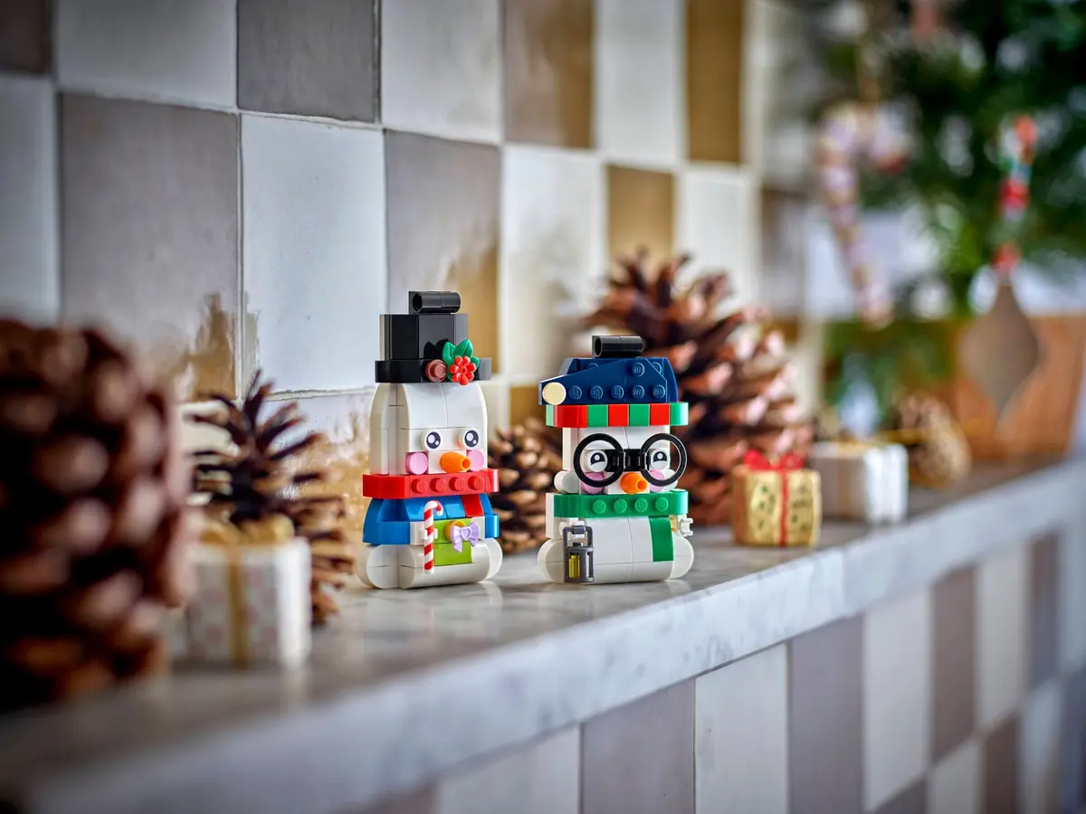 LEGO Seasonal 40812 Snowman Ornaments set, image 4