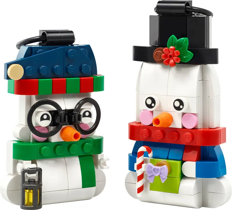 LEGO Seasonal 40812 Snowman Ornaments set