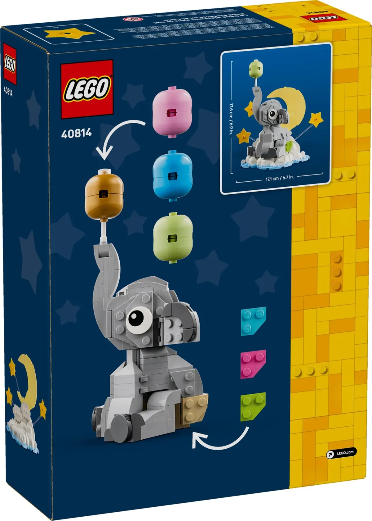 LEGO Miscellaneous 40814 Baby Elephant in the Sky set, image 2
