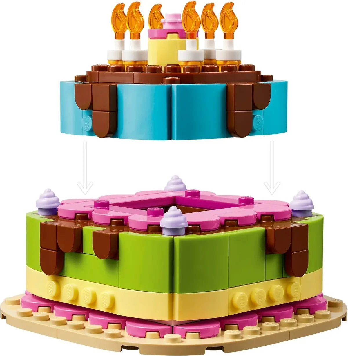 LEGO Seasonal 40815 Birthday Party Cake set, image 7