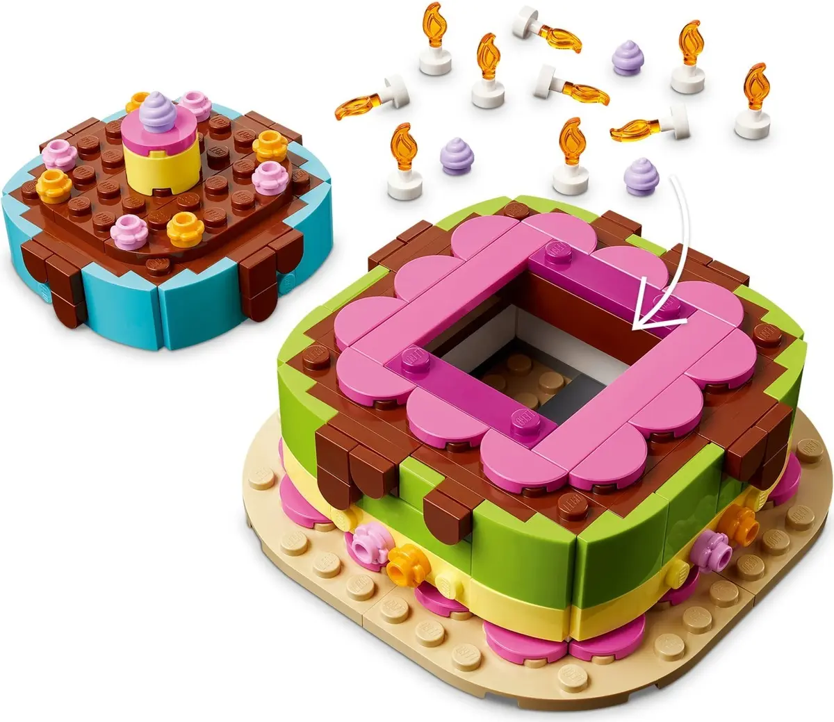 LEGO Seasonal 40815 Birthday Party Cake set, image 8