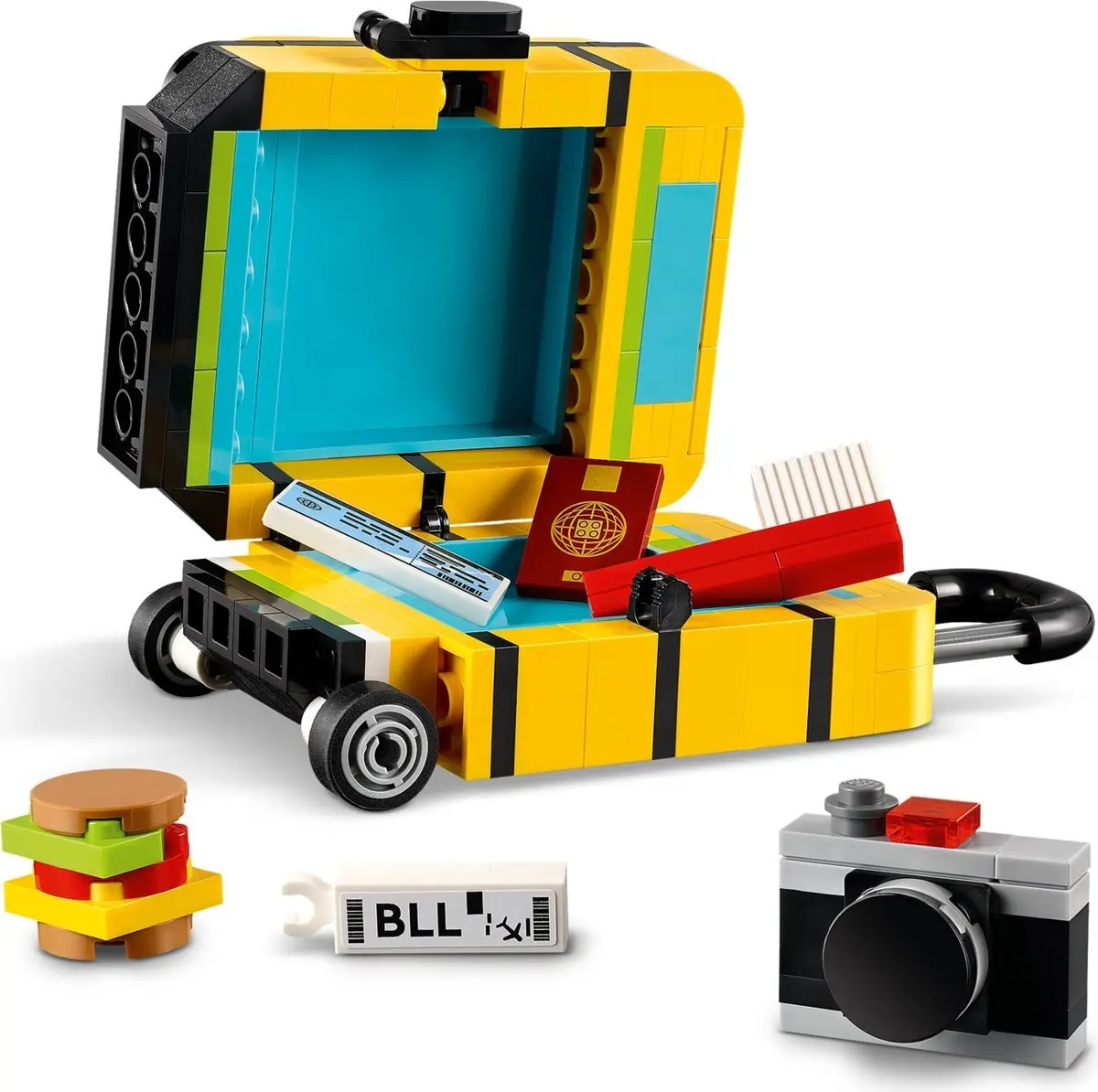 LEGO Miscellaneous 40817 Yellow Travel Suitcase set, image 6