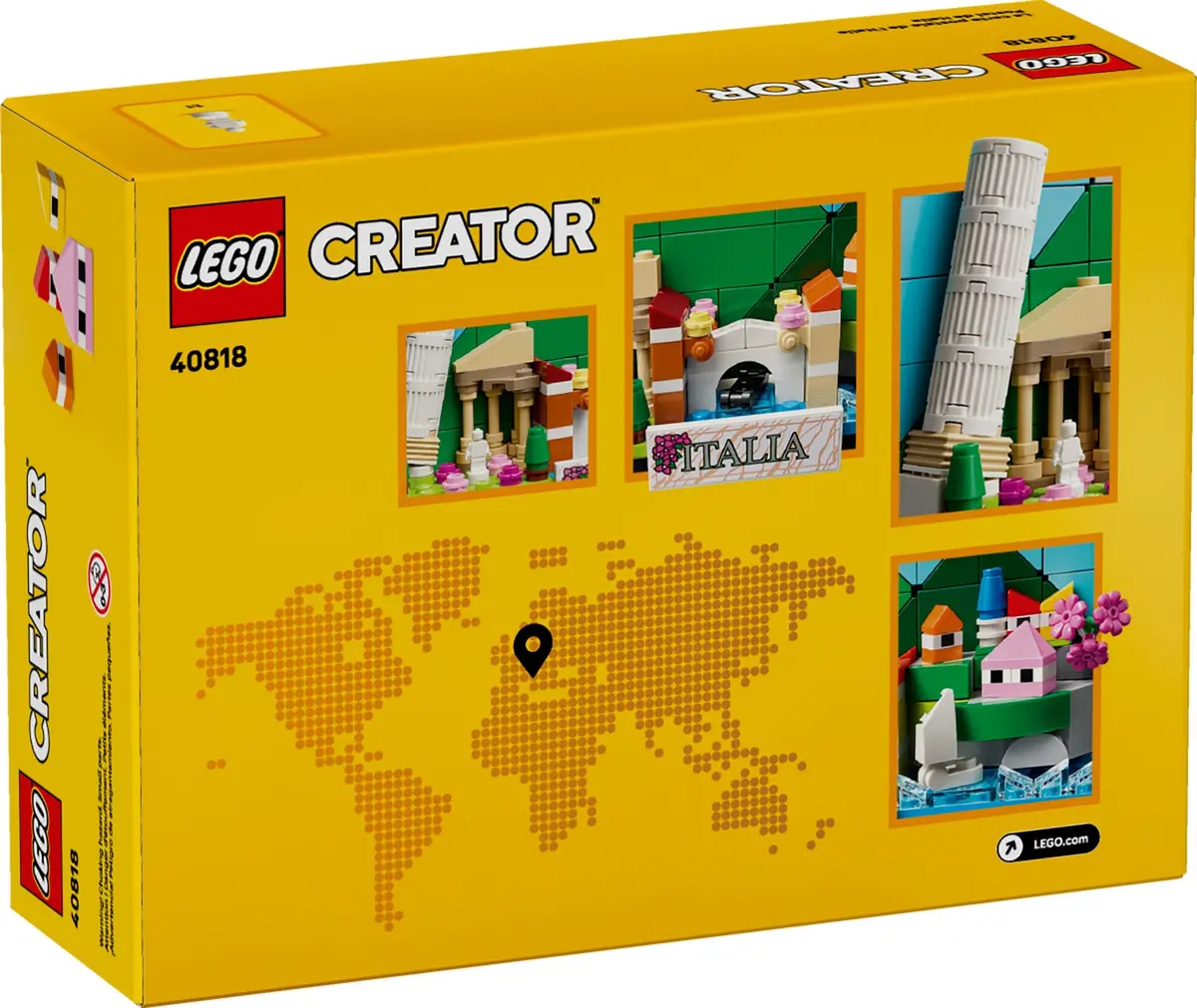 LEGO Creator 40818 Italy Postcard set, image 2